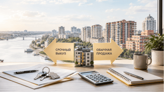 Сравнение срочного выкупа квартиры и обычной продажи в Омске
